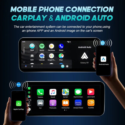 Android 14 Auto Carplay Touch Screen For Mercedes Benz ML GL W166 X166 2011-2015 Car Video Radio GPS Navigation Stereo 4G WIFI