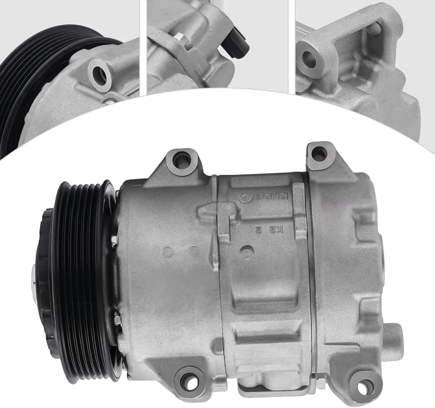 AC Compressor with Clutch CO 11303C,Automotive A/C Air Conditioning Compressor Replacement