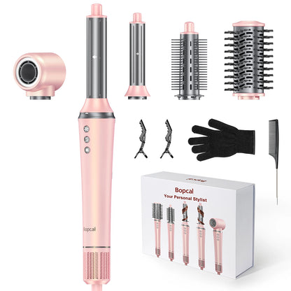 5 in 1 Multi Hair Styler Curling Iron Hair Hot Air Brush Curling High speed Hair Dryer Salon Professional Curly Hair Styler