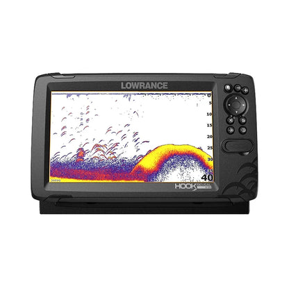 LOWRANCE Lawrence HOOK marine fish detector 7X high-definition sonar raft fishing route sub sea fishing detector