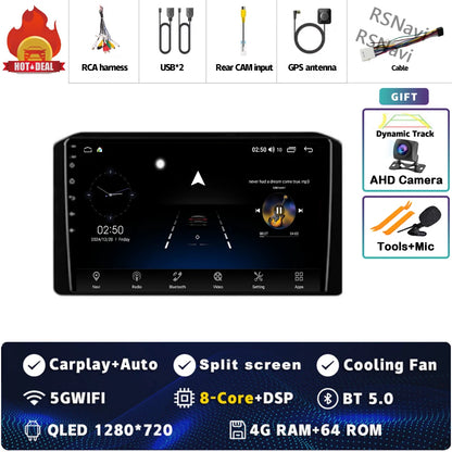 Android 14 Car Radio For Mitsubishi Xpander 2021 2022 Navigation GPS Multimedia Video Player Stereo wifi+4G Carplay Qualcomm DSP