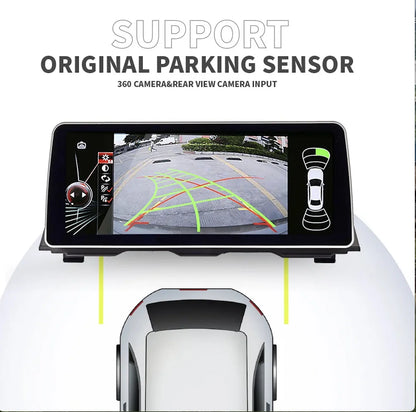 12.3" Wireless Carplay Android Auto Car Multimedia System radio Screen for BMW 5 Series F10 F11 F12 CIC NBT GPS Navi WIFI 4G