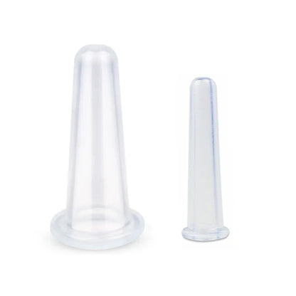Hotsale Silicone Jar Vacuum Cuppings Can for Body Fack Facial Massage Tool Suction Cans Anti Cellulite Cups Set Health Care Tool