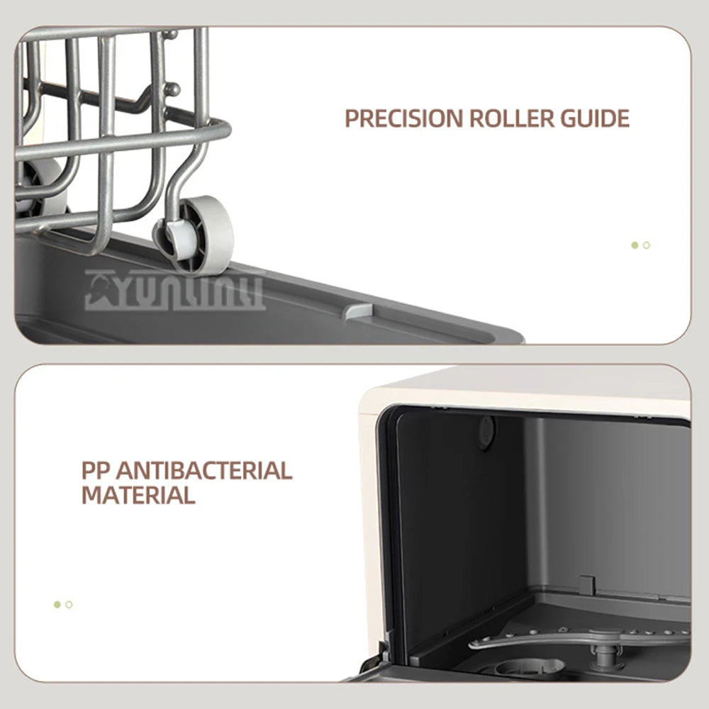 Kitchen Intelligent Lavavajillas Dishwasher Automatic Portable Disinfection Dishwasher Countertop