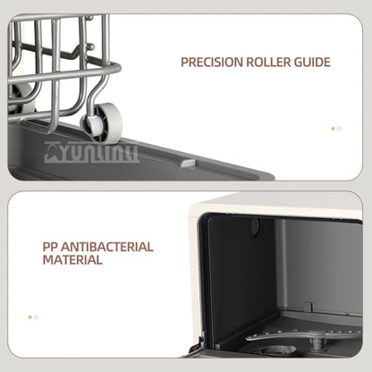 Kitchen Intelligent Lavavajillas Dishwasher Automatic Portable Disinfection Dishwasher Countertop