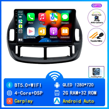 Android 14 Carplay Car Radio For Toyota Estima ACR30 2000 2001 2002 -2005 Navigation DSP Multimedia Player stereo wifi+4G BT GPS