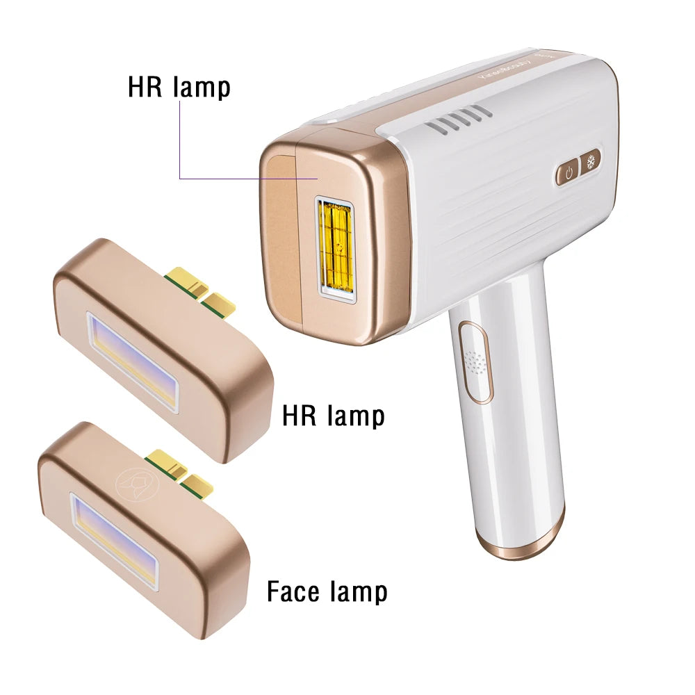 Kinseibeauty Laser Hair Removal IPL Hair Removal ICE Cold Epilator 500000 Flashes 3IN1 Epilator Body Depilador a laser