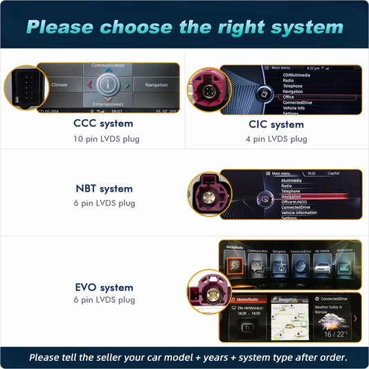 New Android 14 Wireless CarPlay Screen For BMW E60 E61 E62 E63 E90 E91 E92 2005-2012 Car Multimedia Player GPS Radio Navigation