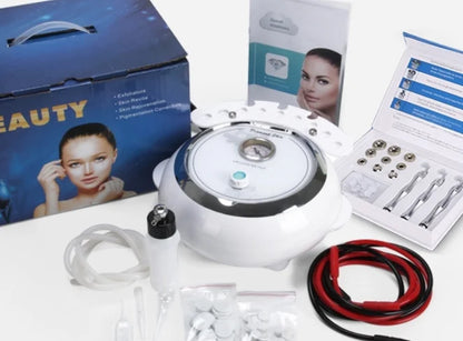 Portable Vacuum Suction Exfoliators Water Diamond Dermabrasion Facial Cleaning Beauty Machine