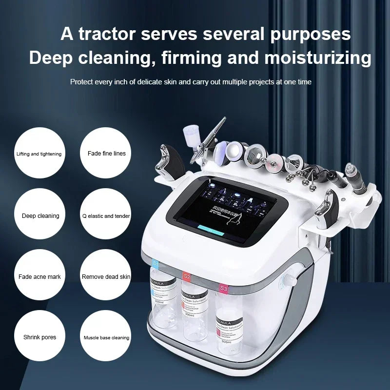New Arrival! 10IN1 Water Oxygen Jet Peel Hydro Beauty Skin Cleansing Hydro facial Machine Facial Machine Water Aqua Peeling