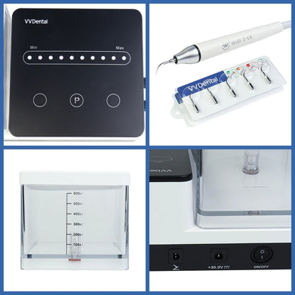 VVDen Ultrasonic Washing Machine Calculus Plaqu Periodontal disease pulpitis  VET-W7 LED Plastic P