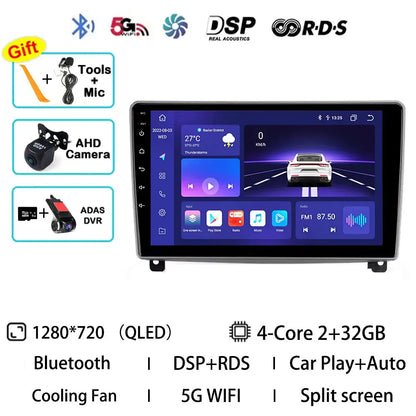 Android 15 Car Radio For Peugeot 407 1 2004 - 2011 GPS Multimedia Player Navi Wireless Carplay DSP BT Head Unit 360 Camera Video