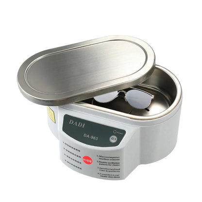 Ultrasonic Cleaner 30/50W Sonicator Bath 40Khz Degas For Watches Contact Lens Glasses Denture Teet