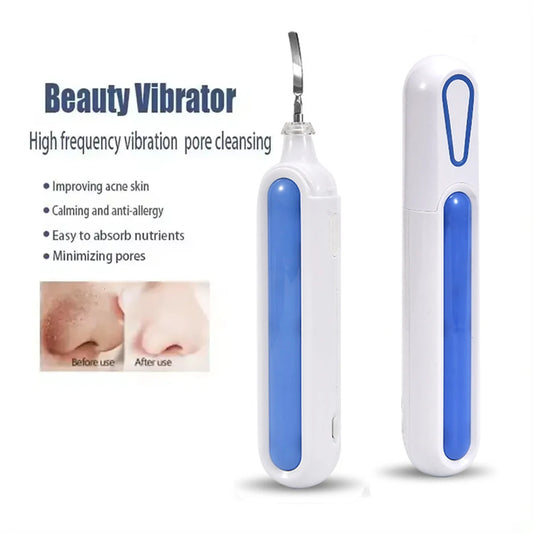 Portable Pore Cleansing Skin Scrubber Spatula Face Peeling Sonic Facial Ultrasonic Skin Scrubber Spatula Ultra Skin Scrubber