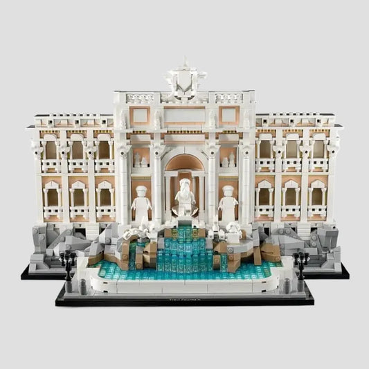 2025 New 21062 World Famous Trevi Fountain Building Model World Architecture Assembly Home Decoration Christmas Gifts