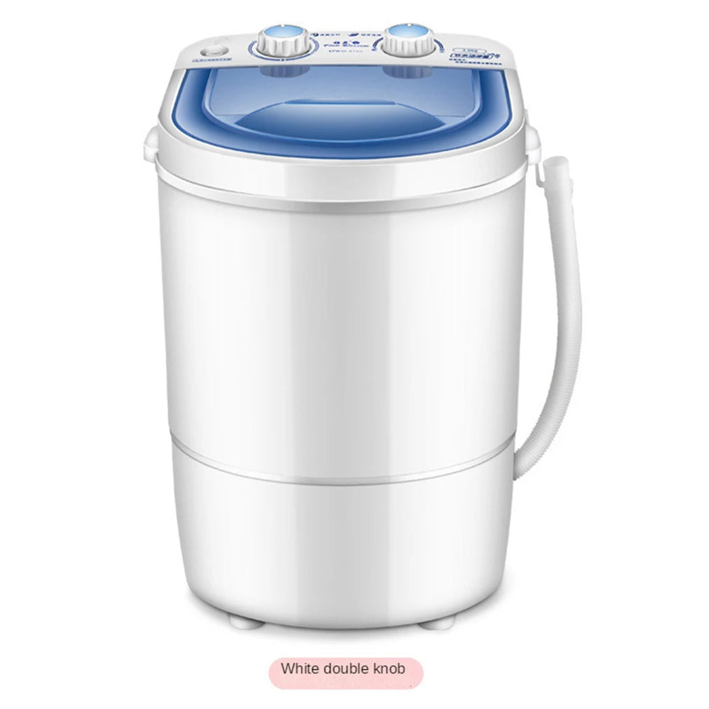 110V 220V Portable Washing Machine Large with Dryer Bucket for Clothes Shoe Mini Washing Machine A