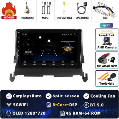 Android 14 CarPlay Car Radio for Dodge Journey 2009 2010 2011 2012 Multimedia Navigation GPS Stereo Auto video Head Unit 2 DIN