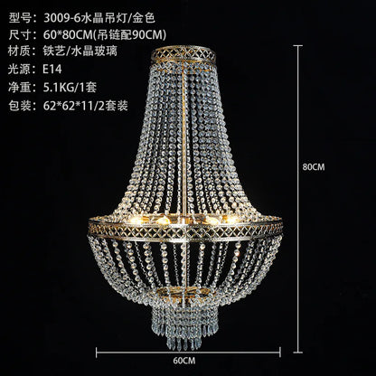 Luxury Wedding Party Decor - Chandelier Centerpiece, Decorative Lights & Backdrop for Events