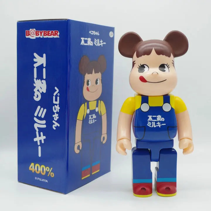 Bearbrick400 cartoon bear tide doll hand-made movable model home decoration Christmas gift birthday gift collection