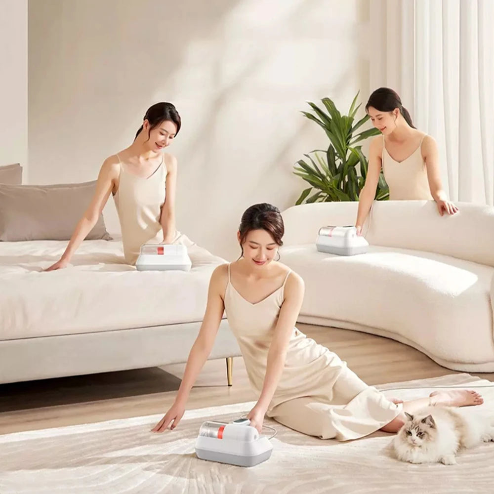 XIAOMI MIJIA Vacuum Mite Remover Brush Pro For Home Bed Quilt UV Sterilization Disinfection Dust H
