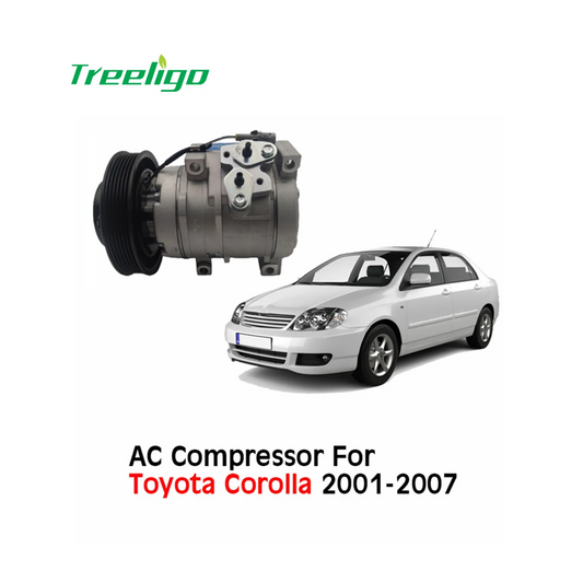 Car A/C Air Conditioning Compressor For Toyota Corolla 2001-2007 447220-4351 447220-4350 Automotive AC Conditioner Compressor