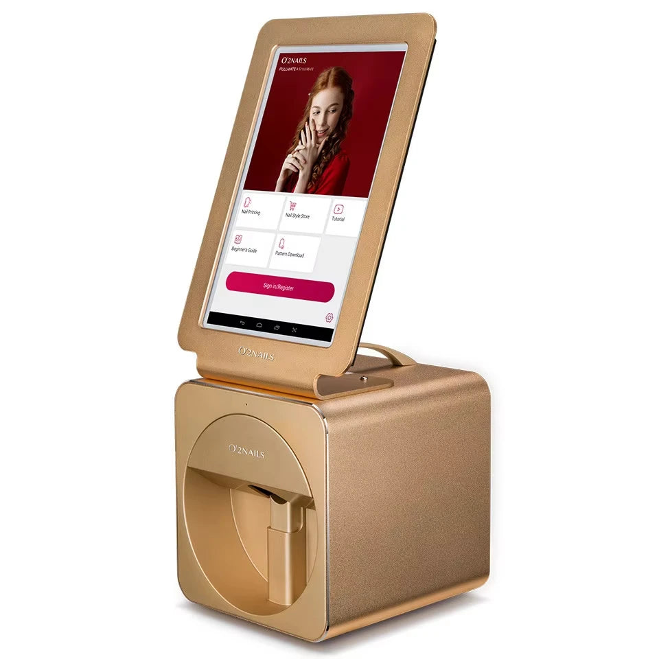 2025 Hostest 3D Nail Printer Desktop O2nails X11 plus Art Stamping Machine 10.1'' Touch Screen for Nail Business