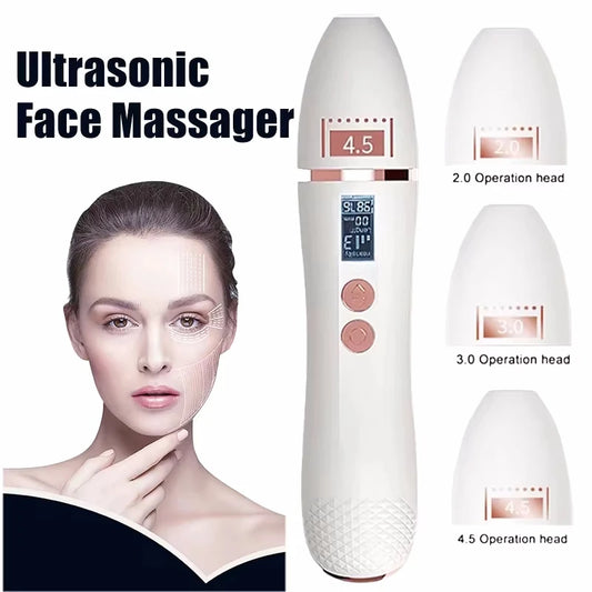 Handheld Wrinkle Removal Anti-Aging Skin Tightening Eye Care 7D Mini Ultrasonic Face Lifting Massager