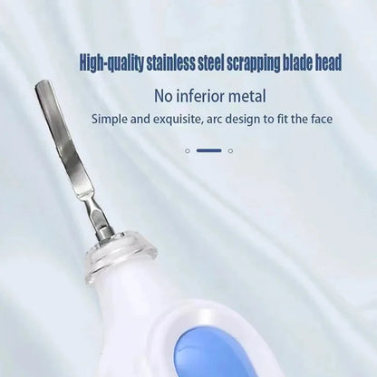 Portable Pore Cleansing Skin Scrubber Spatula Face Peeling Sonic Facial Ultrasonic Skin Scrubber Spatula Ultra Skin Scrubber