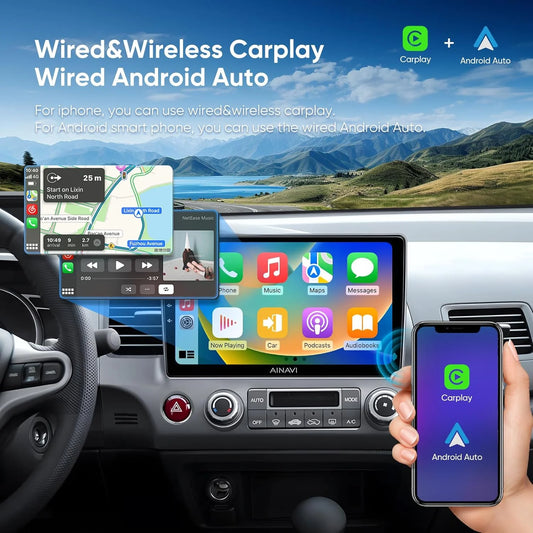 Android 14 Carplay Car Radio For Infiniti M35 2003 - 2010 NISSAN FUGA 2005 - 2010 Navigation Multimedia Player Stereo WiFi+4G BT