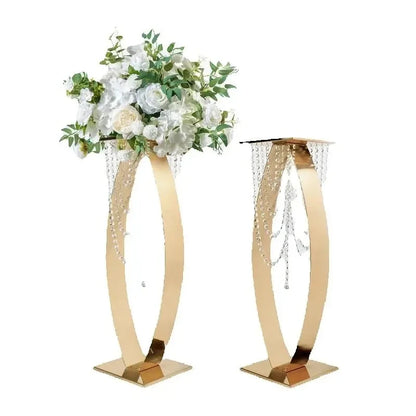 4/5/10 PCS 30-Inch Metal Flower Rack Stands for Wedding Centerpieces Event Party Decor Road Lead Flower Arrangement Supports