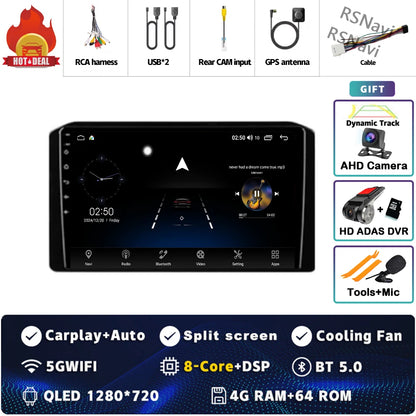 Android 14 Car Radio For Mitsubishi Xpander 2021 2022 Navigation GPS Multimedia Video Player Stereo wifi+4G Carplay Qualcomm DSP