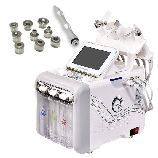 Hot selling hydro Microdermabrasion machine diamond hydra 6 in1 h202 beauty machine facial machine