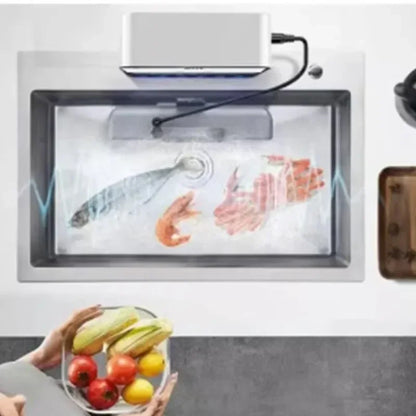 Q7-400H Ultrasonic Dishwasher Household Portable Dish Washer Small Freestanding Sink Dishwasher Au