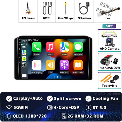 Android 14 Car Radio For Mitsubishi Xpander 2021 2022 Navigation GPS Multimedia Video Player Stereo wifi+4G Carplay Qualcomm DSP