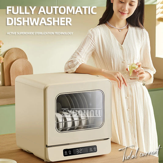 Kitchen Intelligent Lavavajillas Dishwasher Automatic Portable Disinfection Dishwasher Countertop