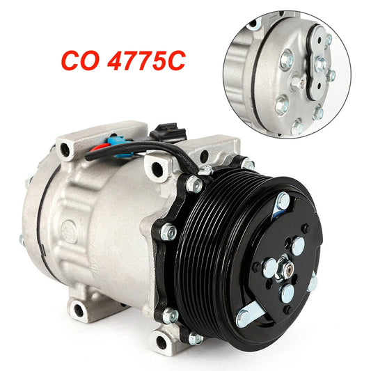 A/C Air Conditioner Compressor + Clutch Kit Fits Durable For 1994-2005 Dodge Ram 2500 3500 5.9L 55036561 OEM CO 4775C