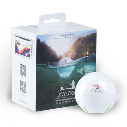 JOYLOG Smart Sonar Fish Finder Rechargeable Sensor 40M Water Depth Echo Sounder Detect Finder fishing for Lake Sea Fishing Tools