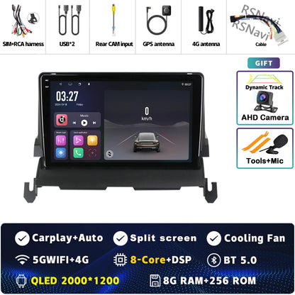 Android 14 CarPlay Car Radio for Dodge Journey 2009 2010 2011 2012 Multimedia Navigation GPS Stereo Auto video Head Unit 2 DIN
