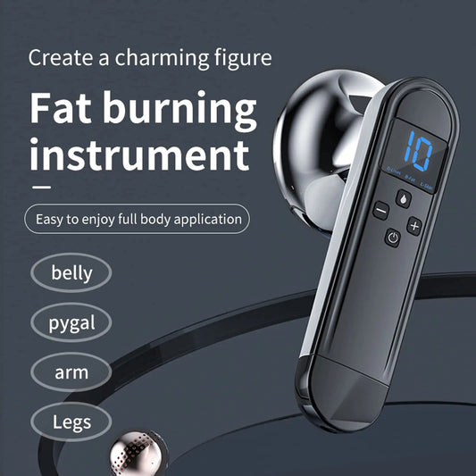 Cellulite Massager EMS & RF Radio Frequency Body Slimming Machine Fat Burner LED Therapy Lose Weig