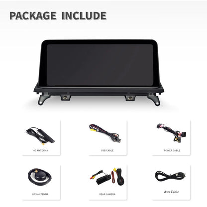 Wireless Carplay Android 14 Car Multimedia Screen for BMW X5 E70 X6 E71 E72 CCC CIC Android Auto Radio GPS 4G SIM Idrive Car PC