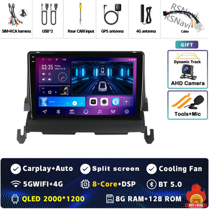 Android 14 CarPlay Car Radio for Dodge Journey 2009 2010 2011 2012 Multimedia Navigation GPS Stereo Auto video Head Unit 2 DIN