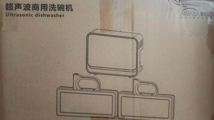 Factory Custom Smart Portable Mini Ultrasonic Dishwasher Ultrasonic Cleaner Commercial Countertop