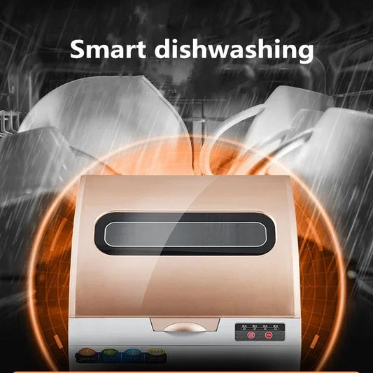 Portable 220v YH-XWJ01 Intelligent Automatic Dishwasher 220V Home Office Desk Installation-Free Mi