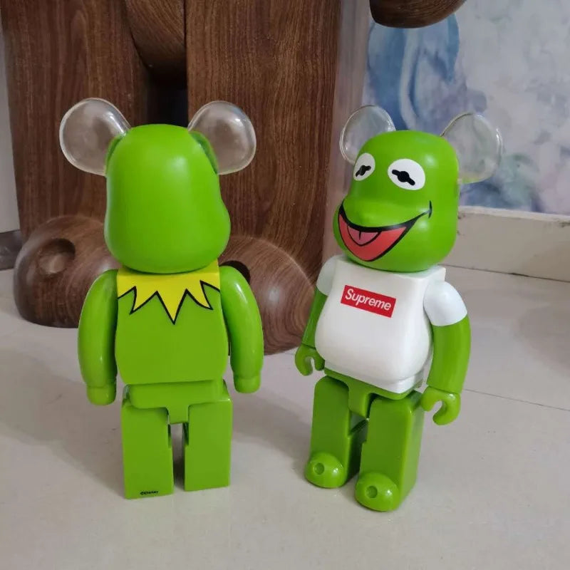 Bearbrick400 cartoon bear tide doll hand-made movable model home decoration Christmas gift birthday gift collection