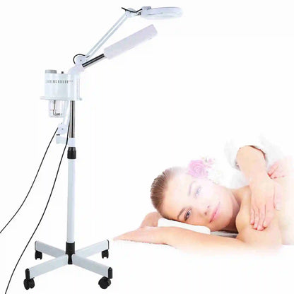 3in1 UV Facial  Cold Light LED 5X Magnifier Floor Lamp Professional UV Facial  Facial  Magnifier Cold Light