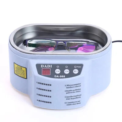 Ultrasonic Cleaner 30/50W Sonicator Bath 40Khz Degas For Watches Contact Lens Glasses Denture Teet