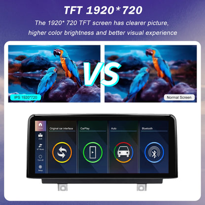 1920*720 Multimedia Touch Screen For BMW 1/2/3/4 Series F20/F21/F22/F30/F31/F33/F34/F36 Android Auto NBT System Wireless Carplay