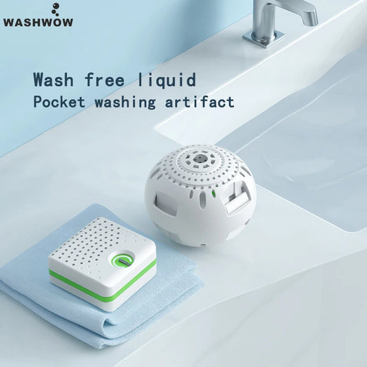 washwow Mini washing machine   Non-ultrasonic Electrolytic washing machine Travel underwear portab