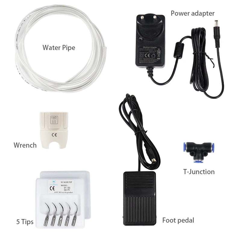 Ultrasonic Scaler Accurate Efficiently Removes Stubborn Dental Plaque Providing A Quiet Low Vibrat