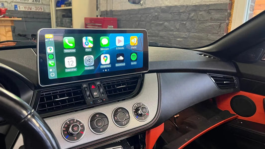 Ugode 12.3'' Android 13 Screen Display Wireless CarPlay Head Unit AUTO For BMW Z4 E89 Car Multimedia Video Players GPS Bluetooth